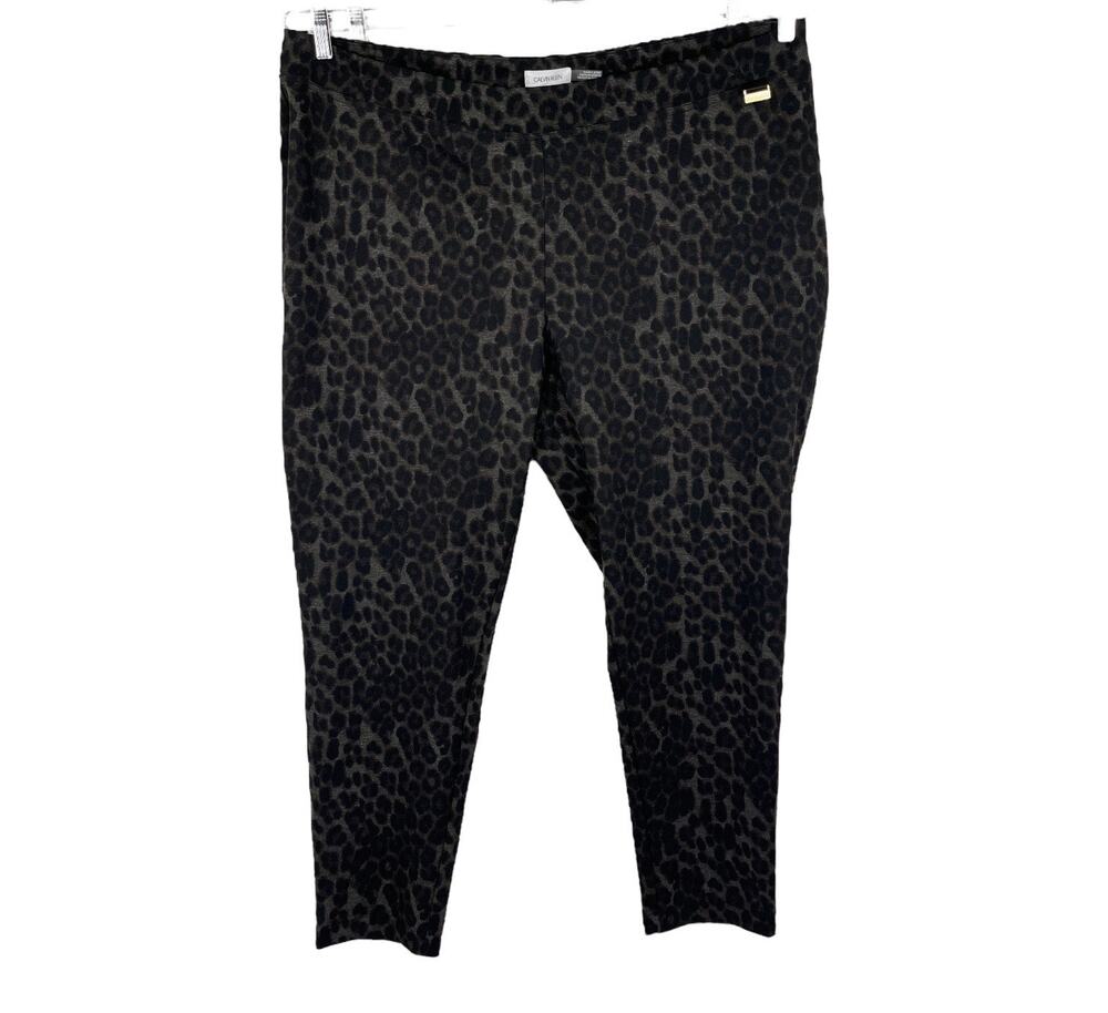 Calvin Klein Pants pull on Leopard print size 2X